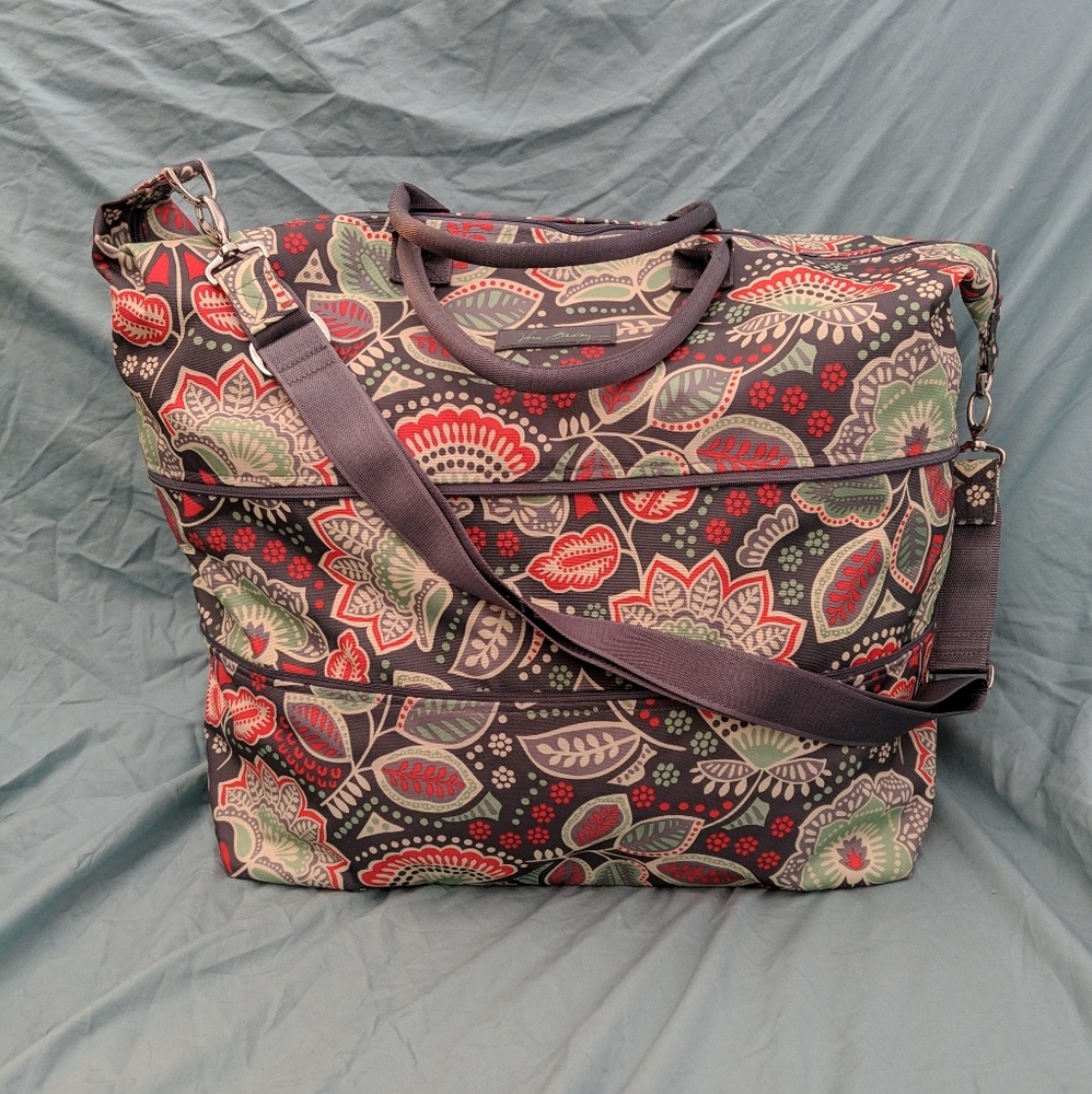 Vera Bradley Expandable Travel Tote Nomadic Floral